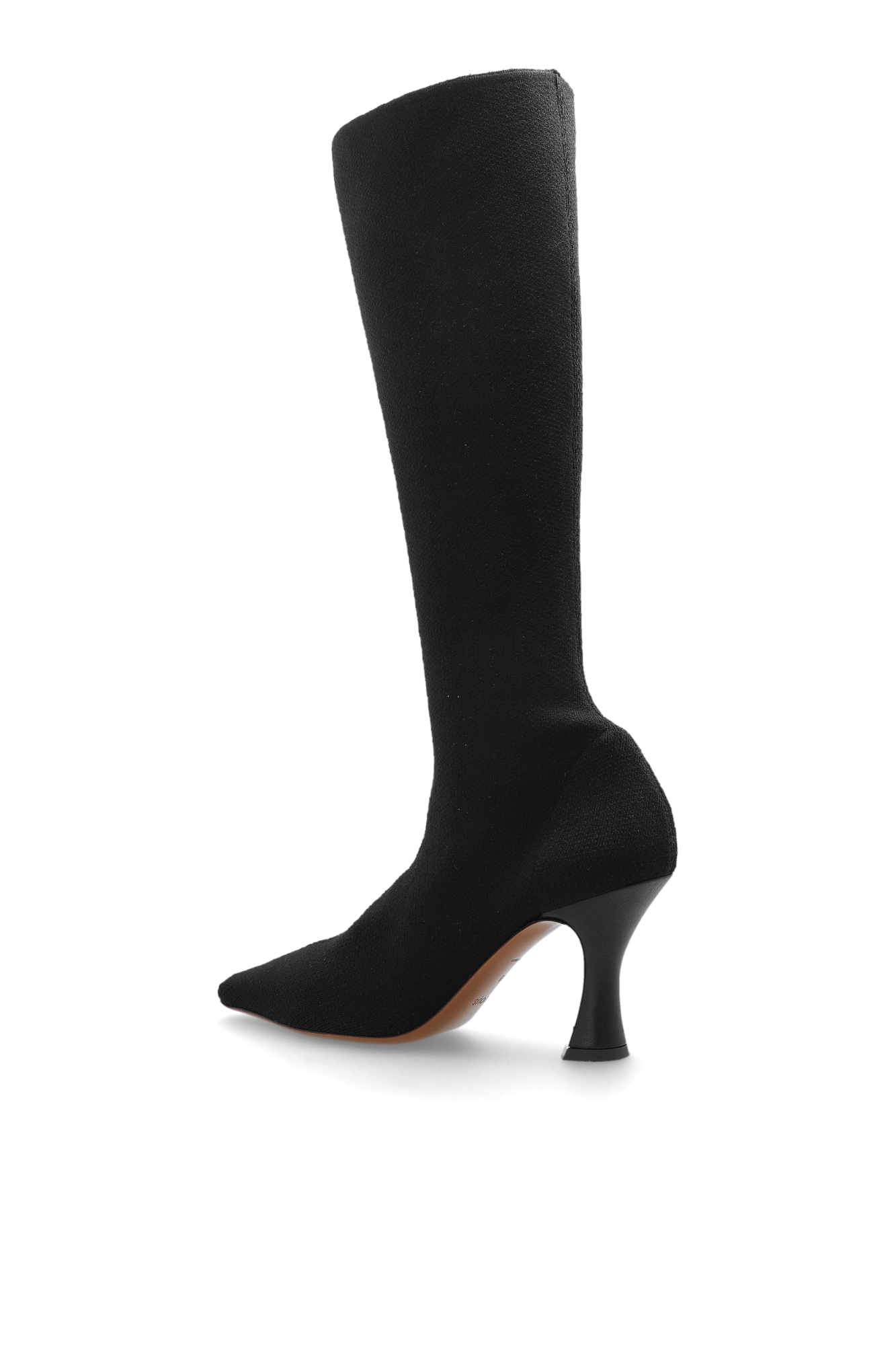 RUNA runa ネネページです。 Black Heeled boots 'Ran Underknee' NEOUS - Vitkac GB